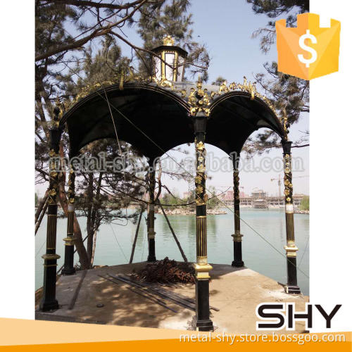 garden decorative wrought iron gazebos for sale